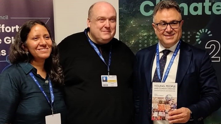 UN Climate Change Conference: Young People and Climate Change book presented
